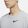 Nike Dri-FIT Knit Training Casual Sport Sweatshirt Men Tops Dark-Hemp-Grey DJ4143-063