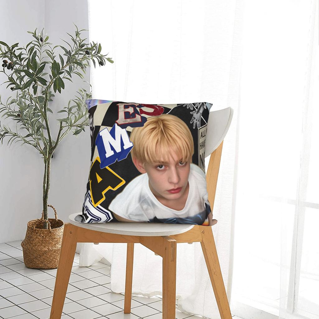 James Cortis Kpop Pojkband K-Pop Kuddfodral Design Kuddfodral Roligt Kuddfodral För Soffa Soffa Sovrum