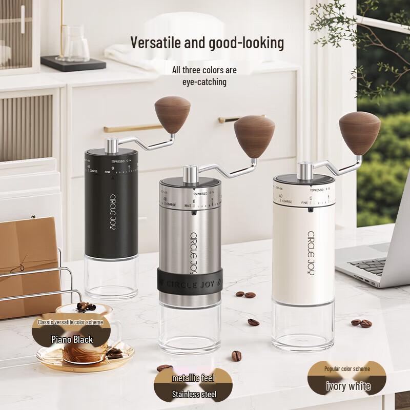 Yuanle Portable Manual Coffee Grinder with External Adjustment