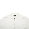 Emporio Armani Ss25 Eagle Embroidered Logo Solid Color Short Sleeve Polo Shirt Men Polo Shirts White EM001082-AF10017-U0003