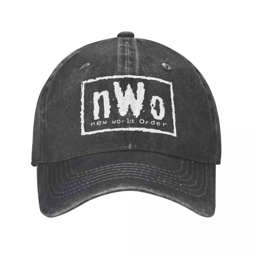 Baseball Cap New World Order Casual Unisex Men Washed Trucker Hat Wholesale Print Outdoor Sports Cap Gift Idea
