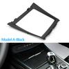 Car Front Center Console Panel Bezel Water Cup Holder Decorative Trim Cover For BMW X5 X6 E70 E71 E72 51166956756 51169129401