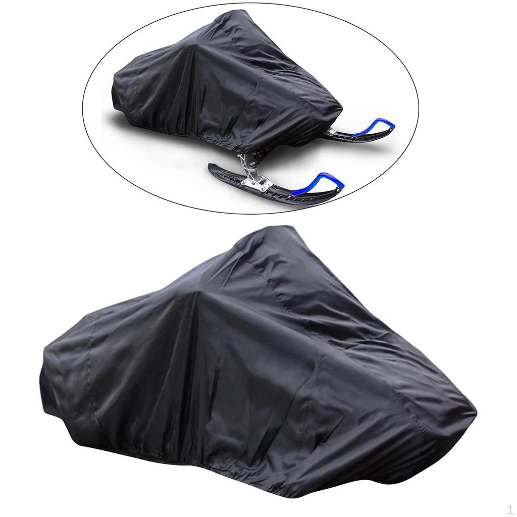 Snow Sled Shield Snowmobile Cover Dustproof Sledding Waterproof Sledge with Drawstring Sun