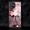 Cartoon Character Natsuki Phone Case For Samsung S26 S25 Edge Ultra 24 23 22 21 Ultra Plus Fe A55 56 15 4G 5GGlass Cover