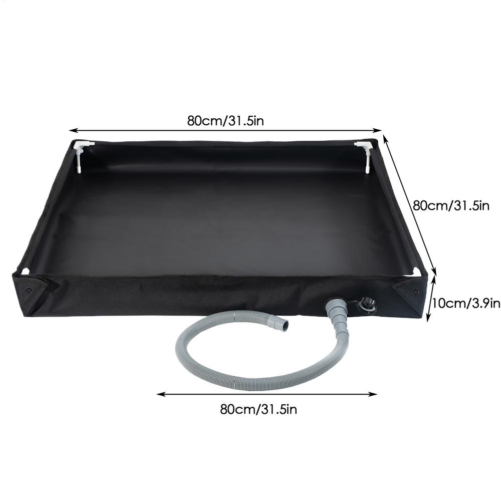 Folding Camping Shower Tent Floor Base Outdoor Tent Shower Tray Portable Shower Pan RV Shower Basin Base For Camping Travel