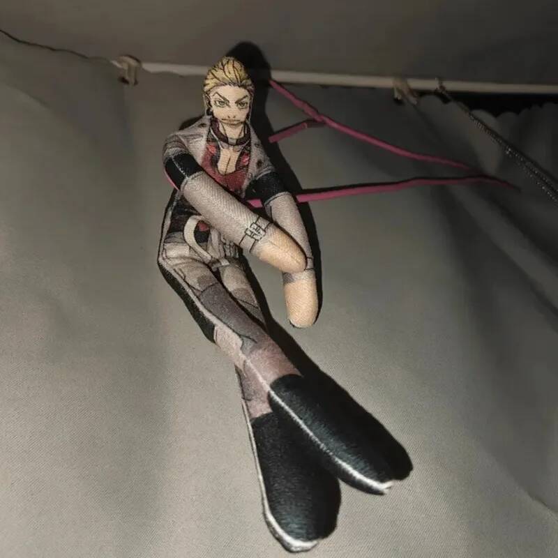 Zanka Jabba Anime Cosplay Plush Doll Movable Iron Funny Abstract Figure Toy Anime Peripherals Stuffed Doll Creative Toys Gifts