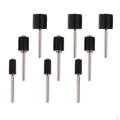 9 Stück Gummi-Trommelhalter in verschiedenen Größen 1/8 Zoll (3mm) Schaft für Rotationswerkzeug