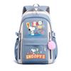 Large Capacity Schoolbag with Shoulder Strap; Student Three-piece Pencil Case Set