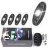 4X White LED Rock Lights Underbody Wheel Light For JEEP Offroad Truck UTV ATV