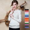 Women's Cashmere Sweater with Round Neck for Warmth and Comfort Knitted Sweater with Long Sleeves
