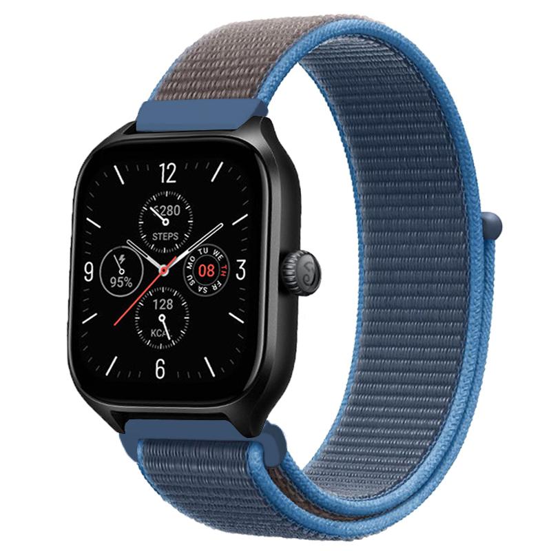 20mm 22mm Nylon Bandje voor Amazfit Balance 2 1/GTR 4 3 Pro 47mm/Bip 6 5 Sport Horlogeband Correa voor Amazfit Active 2/GTS 4 3 Riem