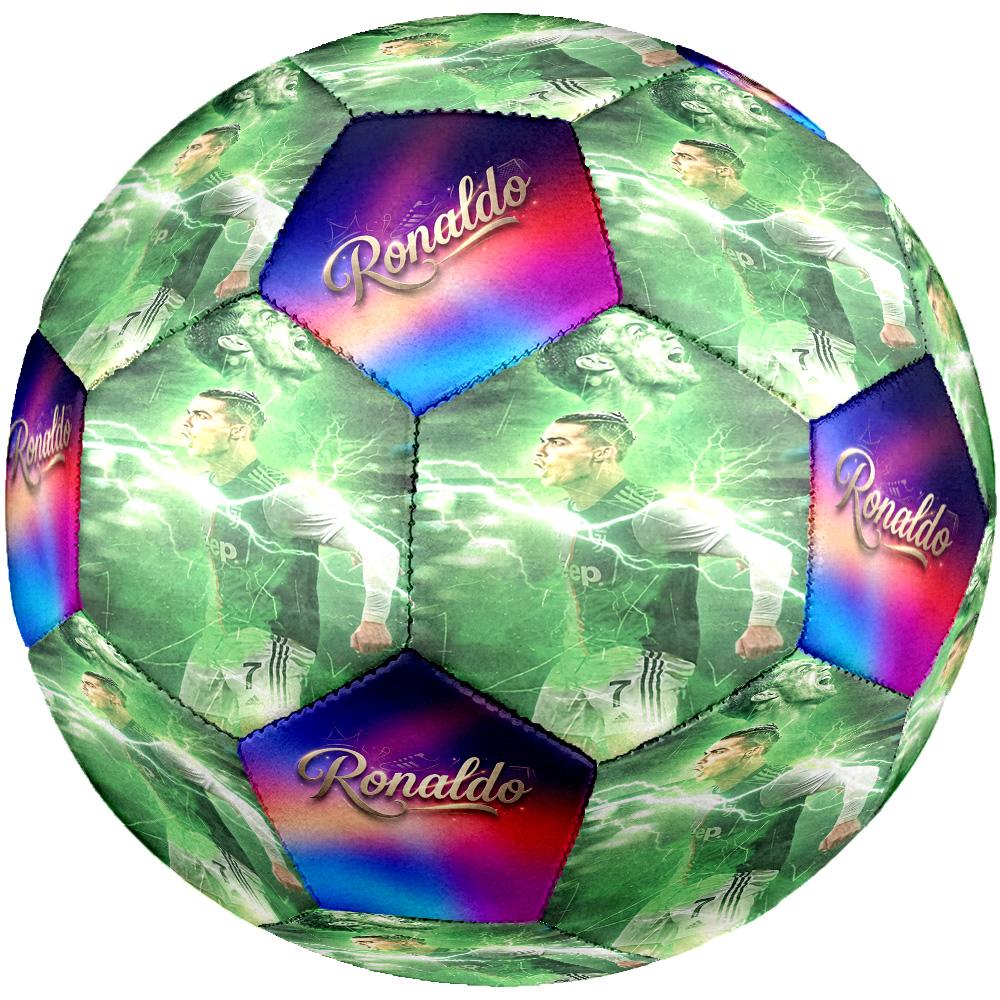 Ronaldo's Juventus Legacy Endless Size 5 Soccer Football Machine Sewn Indoor/Outdoor Training and Matches for Football Accessories