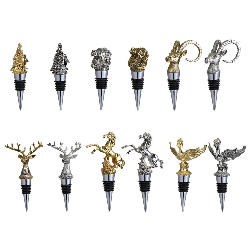 Animal Bottle Stopper Storage Barware Zinc Alloy for Party Wedding Champagne Beverage