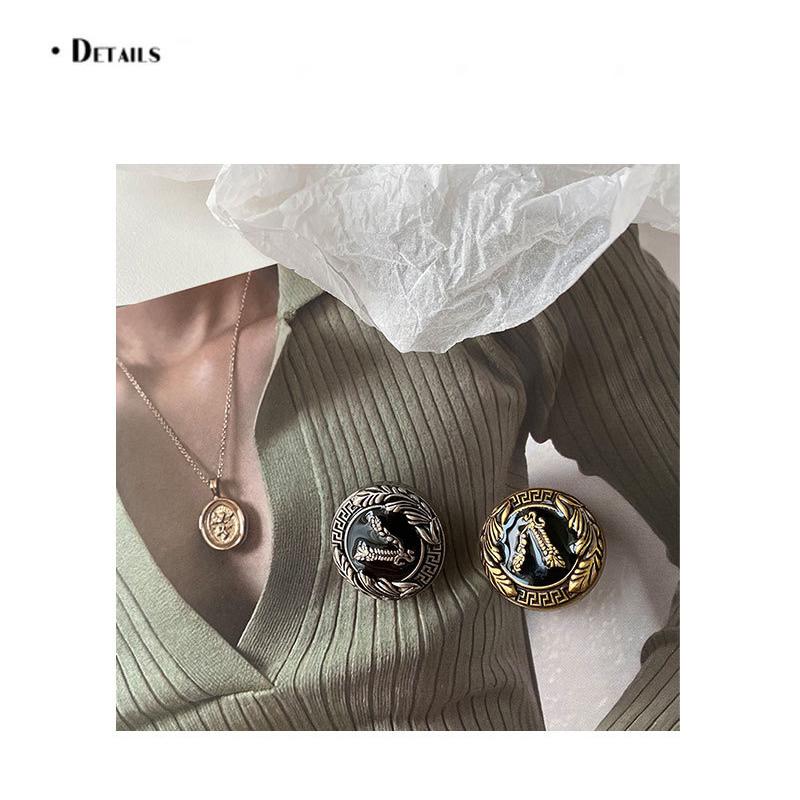 

6 шт роскошь металлическая куртка пуговица костюм ремесла одежда diy швейные аксессуары