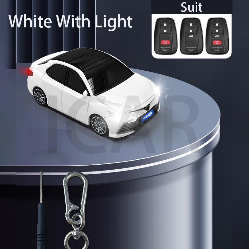 For Toyota Camry Car Model Key Case 2 3 4 Button Remote For Toyota Corolla Prius Camry Chr Rav4 Altis Land Cruiser Key Cover Fob