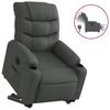 VidaXL Fauteuil Inclinable Électrique, Chaise de Relaxation avec Dossier et Repose-pied Réglables, Siège de Salon Salle de 3206664