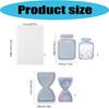 Easy To Use Silicone Sand Timer/Drift Bottle Mold For Handmade Keyring And Charm Creative Jewelry Making Tool
