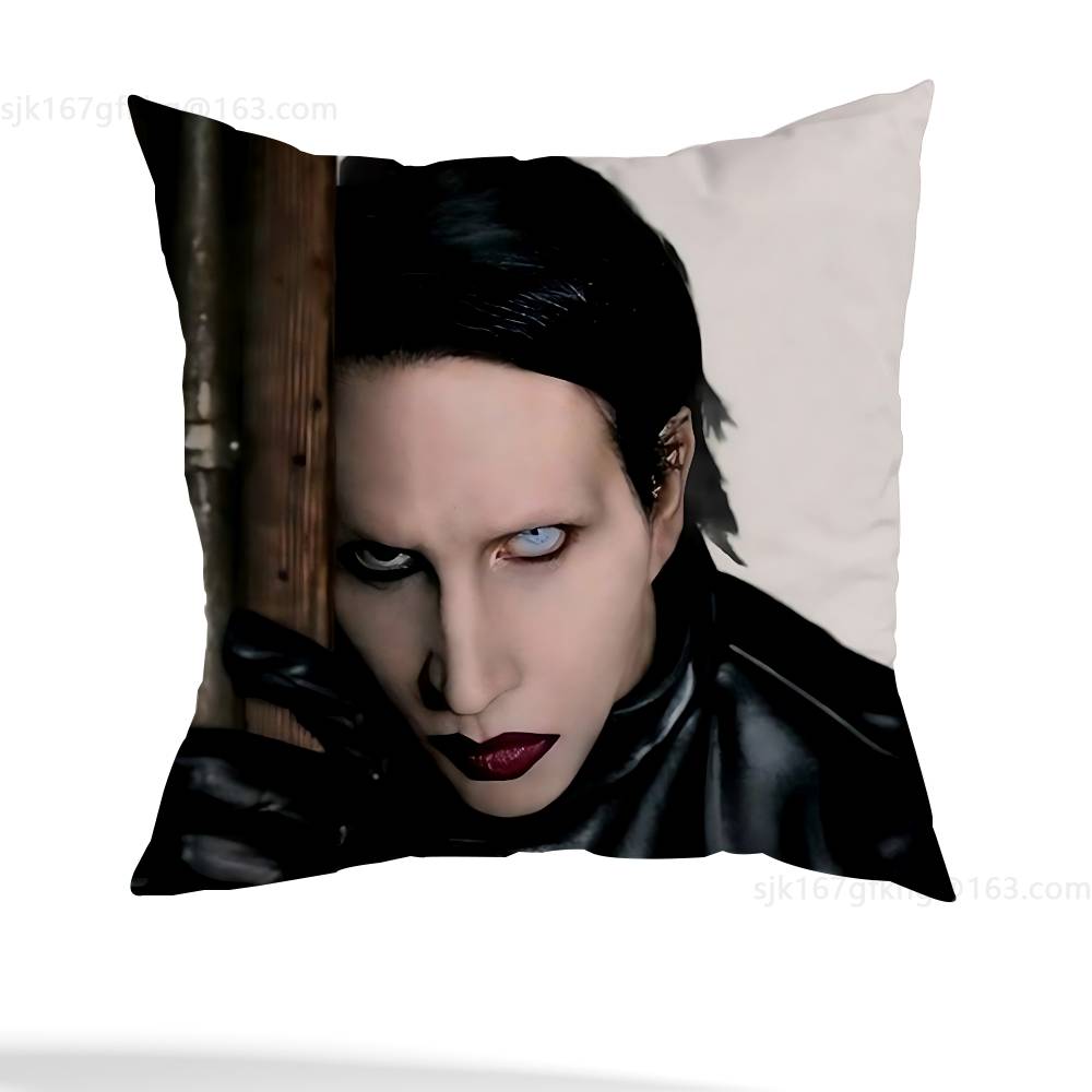 M-Marilyn Manson povlak na polštář obývací pokoj potah na polštář pohovky ložnice potah na polštář postele domácí dekorace
