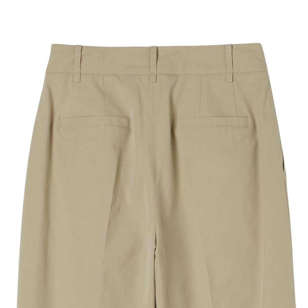 LAP Double-Pleat Cotton Blend Pants Ar3Wp863