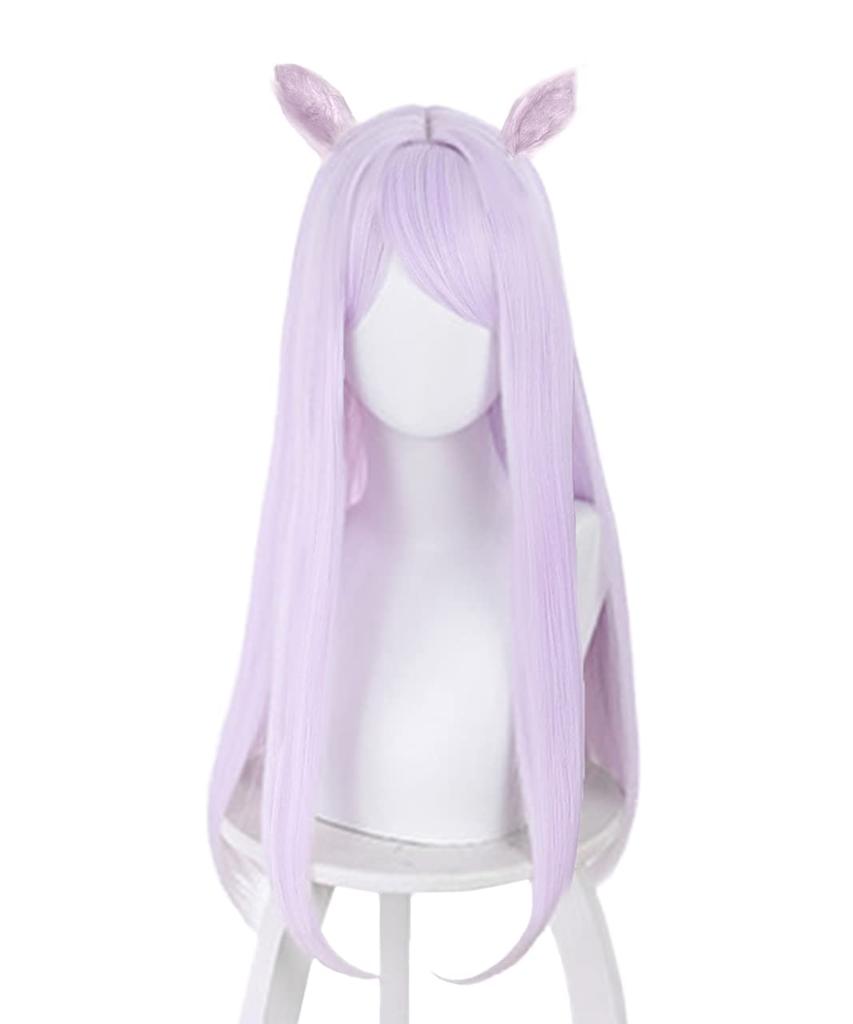 Uma Musume Wig with Horse Hair Pretty Derby [Milky Time] Ears, Cosplay, Racing, Arrangement, (Mejiro McQueen)
