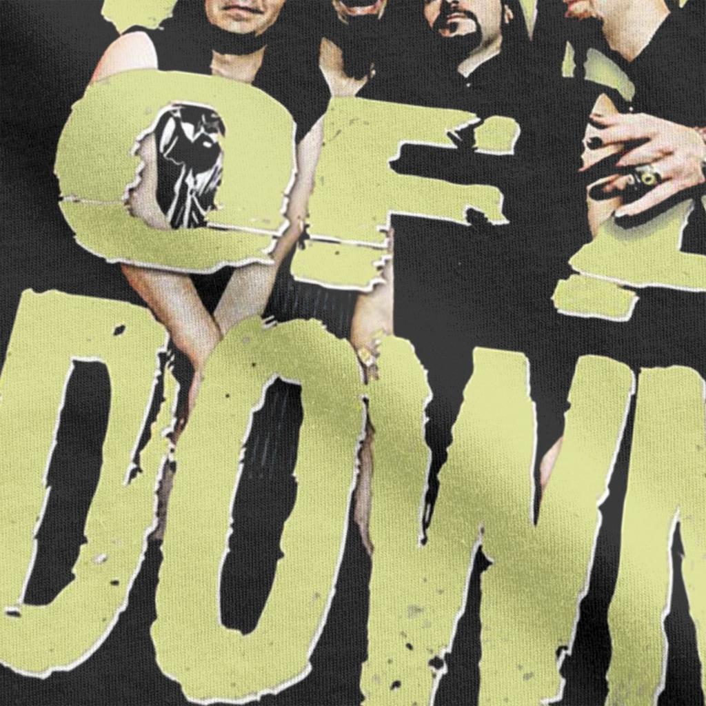 System Of A Down Merch T-shirt för Män Kvinnor metal Fantastisk 100% Bomull Grafiskt Tryckt Kläder