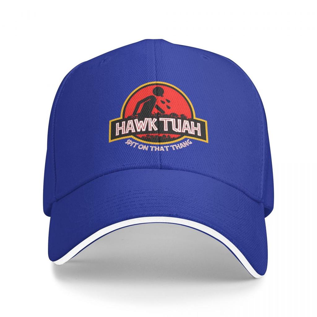 FUNNY HAWK TUAH SPIT ON THAT THANG Accessories Unisex Casquette Caps Hat Vintage Daily Running Golf Sun Cap