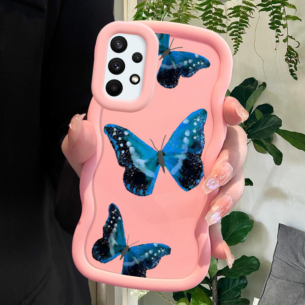 

Окрашенный узор Big Wave Edge Мягкий силиконовый материал Macaron чехол для телефона противоударный защитный резиновый чехол для Samsung Xiaomi Poco Redmi Xiaomi Poco X7 Pro