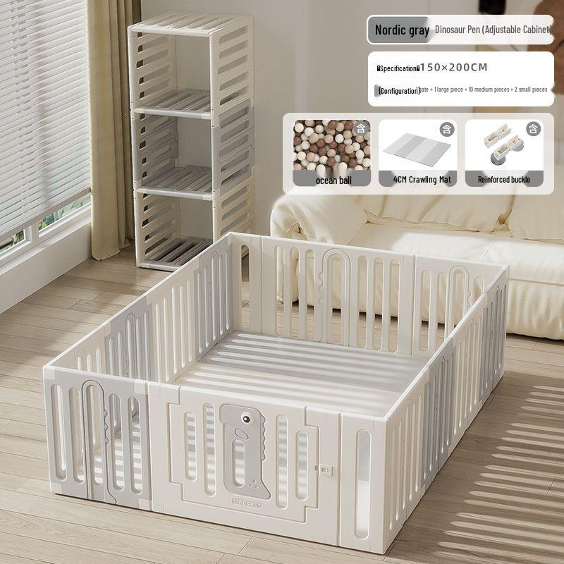 Indoor Baby Safety Playpen & Crawling Mat