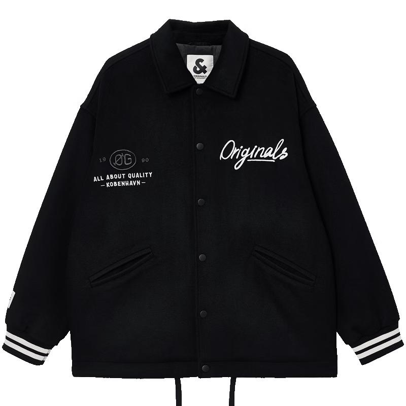Мужская куртка Jack & Jones с вышивкой букв на воротнике M