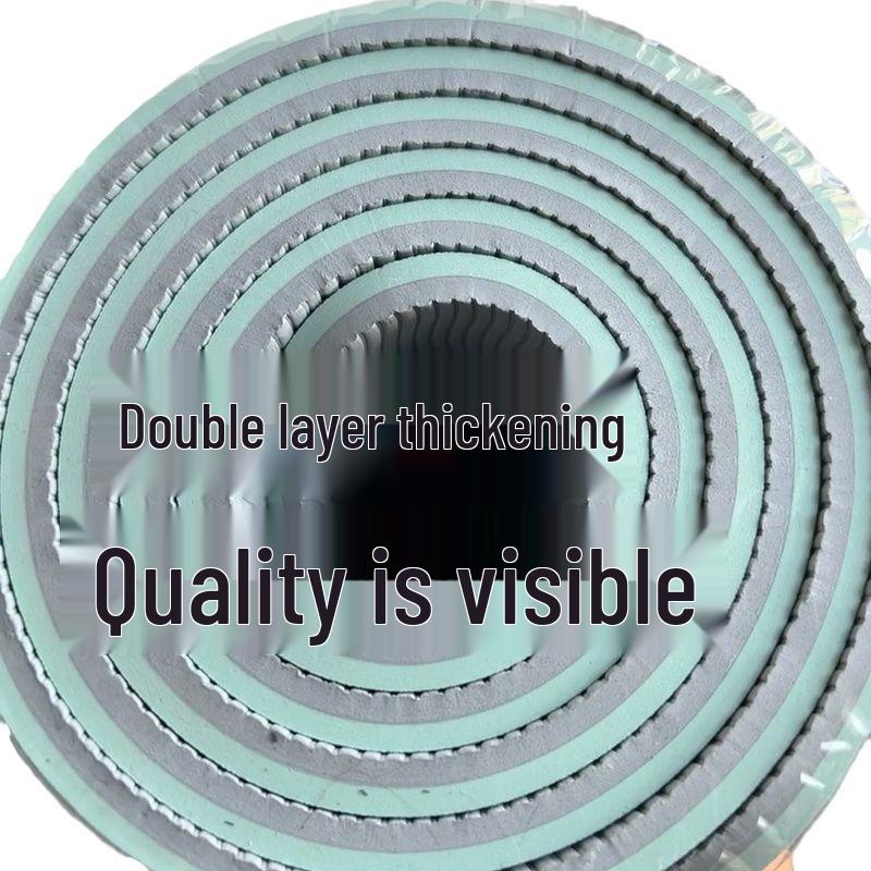 TPE Extra Long, Wide & Thick Non-Slip Odorless Yoga Mat - Shock-Absorbing Fitness Pad