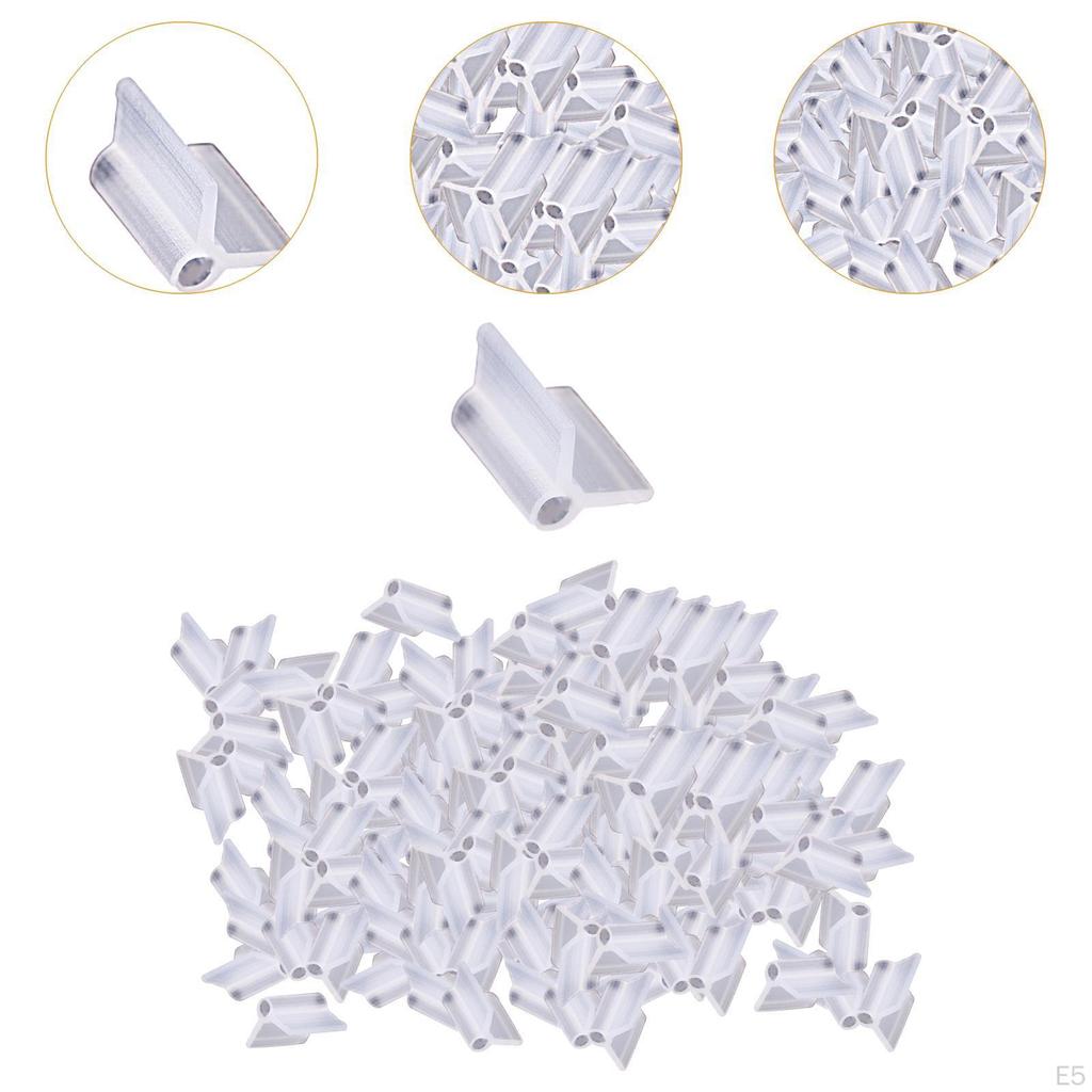 100 Garden Grafting Clips Support Plants Flower