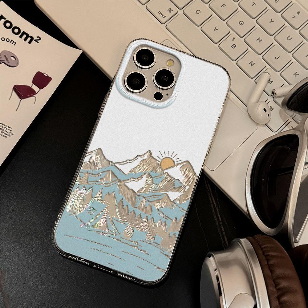 Feather Luster Phone Case for Samsung A53 A14 A33 A12 A32 S24 S23 Plus S20 S21 FE for iPhone 17 15 16 13 Pro 17 16 Pro Max Butterfly Bow Phone Case