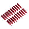 20pcs Universal M12x1.5 Racing Wheels Rims Lug Nuts 90mm Aluminium Alloy Spiked Nuts with Socket KeyRed