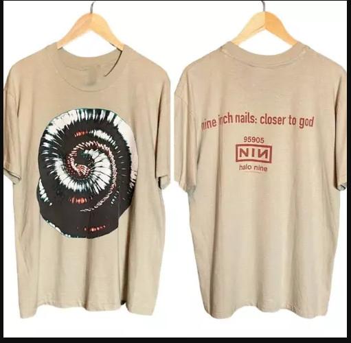 Nine Inch Nails Closer To God NIN Band Tshirt size S5XL Unisex T-Shirt S