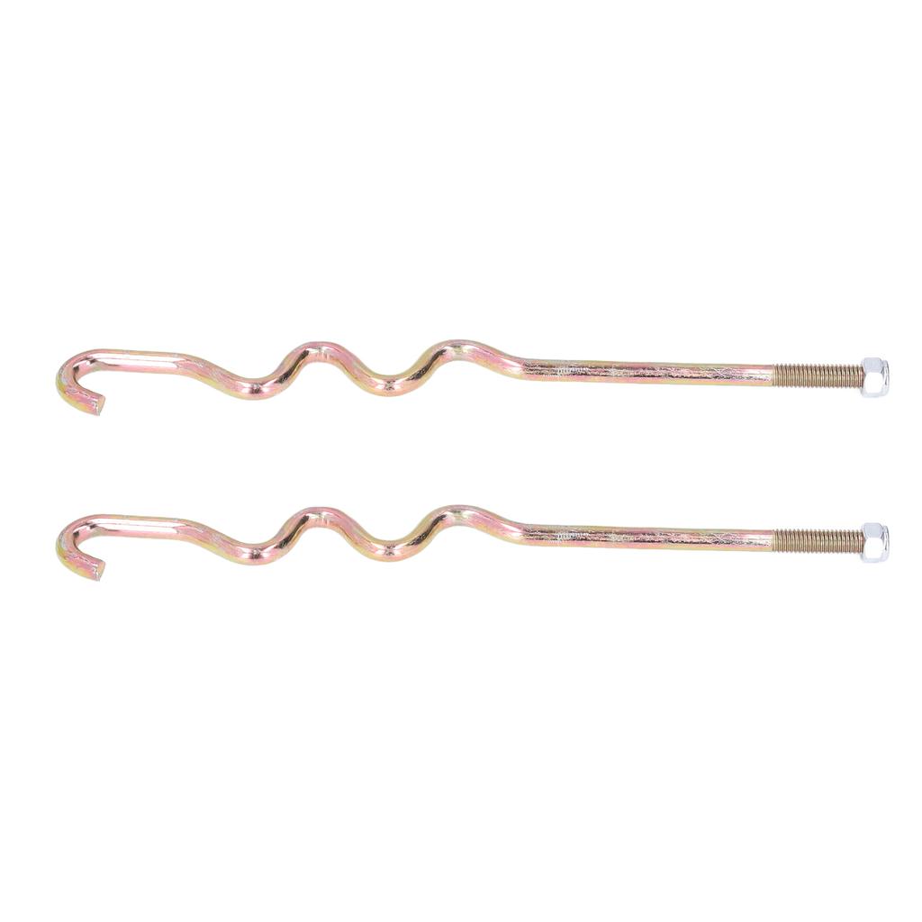 2PCS Club Car Battery Hold Down Rod 103357701 with Nut Replacement for Precedent 2008‑up