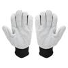 Pair Protective Gloves Grade 5 AntiCutting Polyethylene Fiber Leather for Workshop Security
