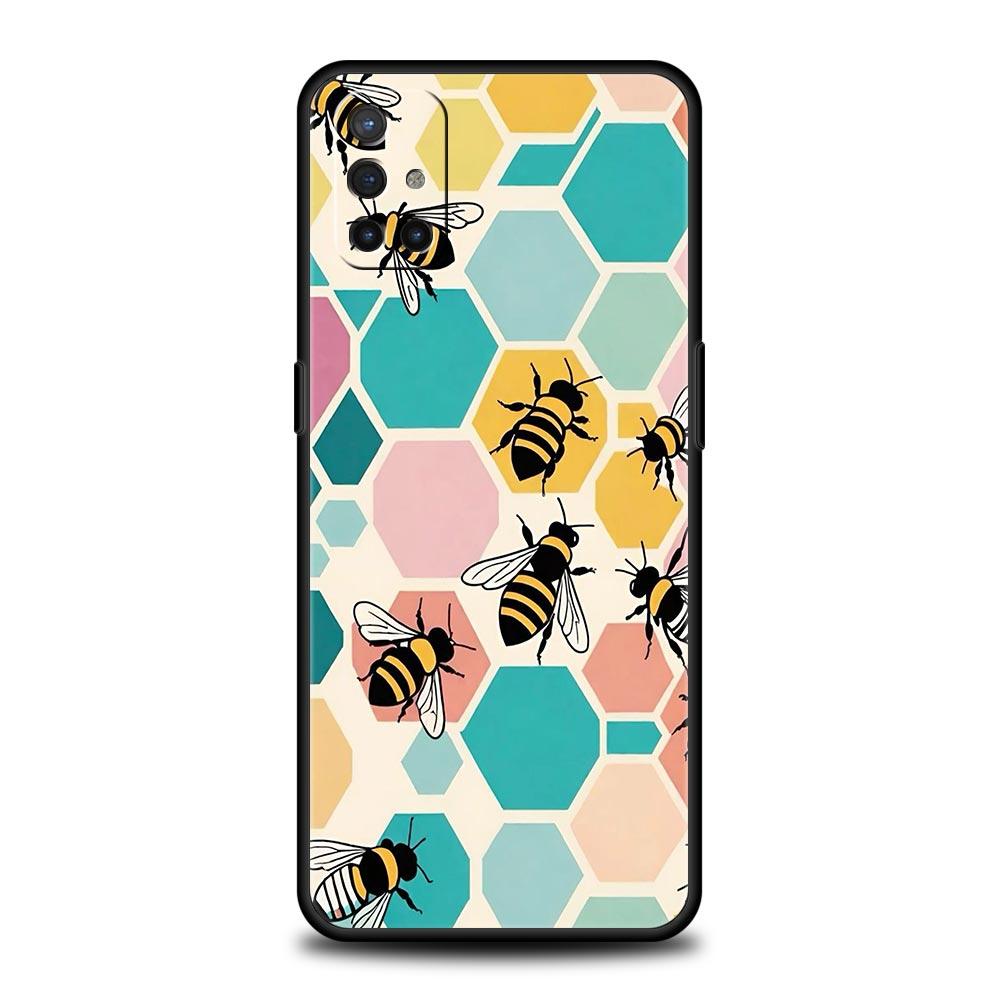 Bee Honey Phone Case For OnePlus 13 12 11 10 9 8 7T Pro 13R 12R 10R 9RT 8T Nord N200 N30 2T CE 2 3 5G Lite Soft Cover