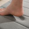 Coral Velvet Bathroom Mat Toilet Kitchen Drying Pad Anti-skid Bathtub Foot Mat Bath Floor Mat Absorbent Sink Pad Entrance Rug