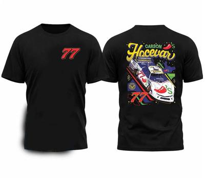 Vintage Carson Hocevar #77 Renn-Grafik-T-Shirt S-4XL