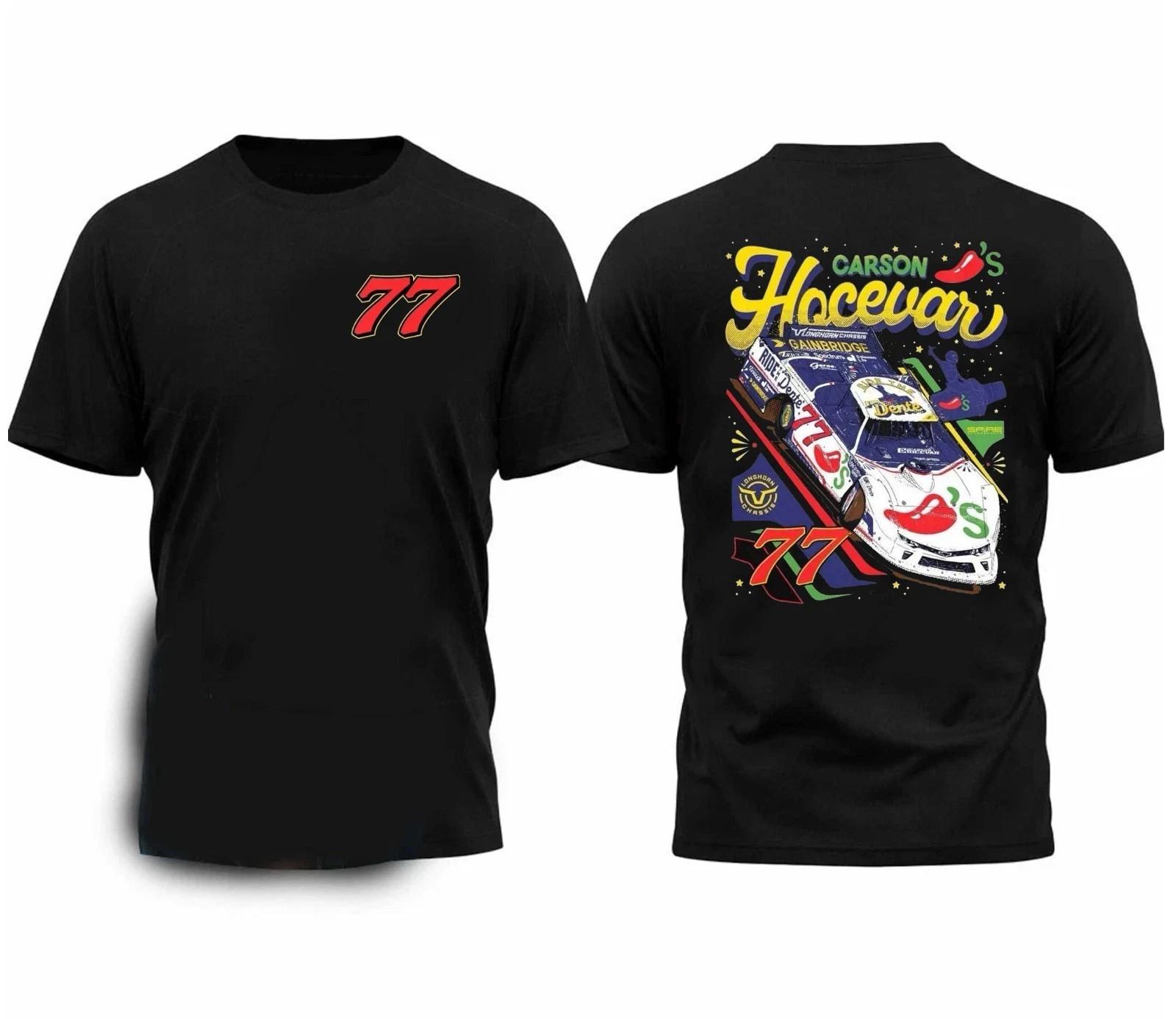 Vintage Carson Hocevar #77 Racing Graphic Tee S-4XL XXXXL