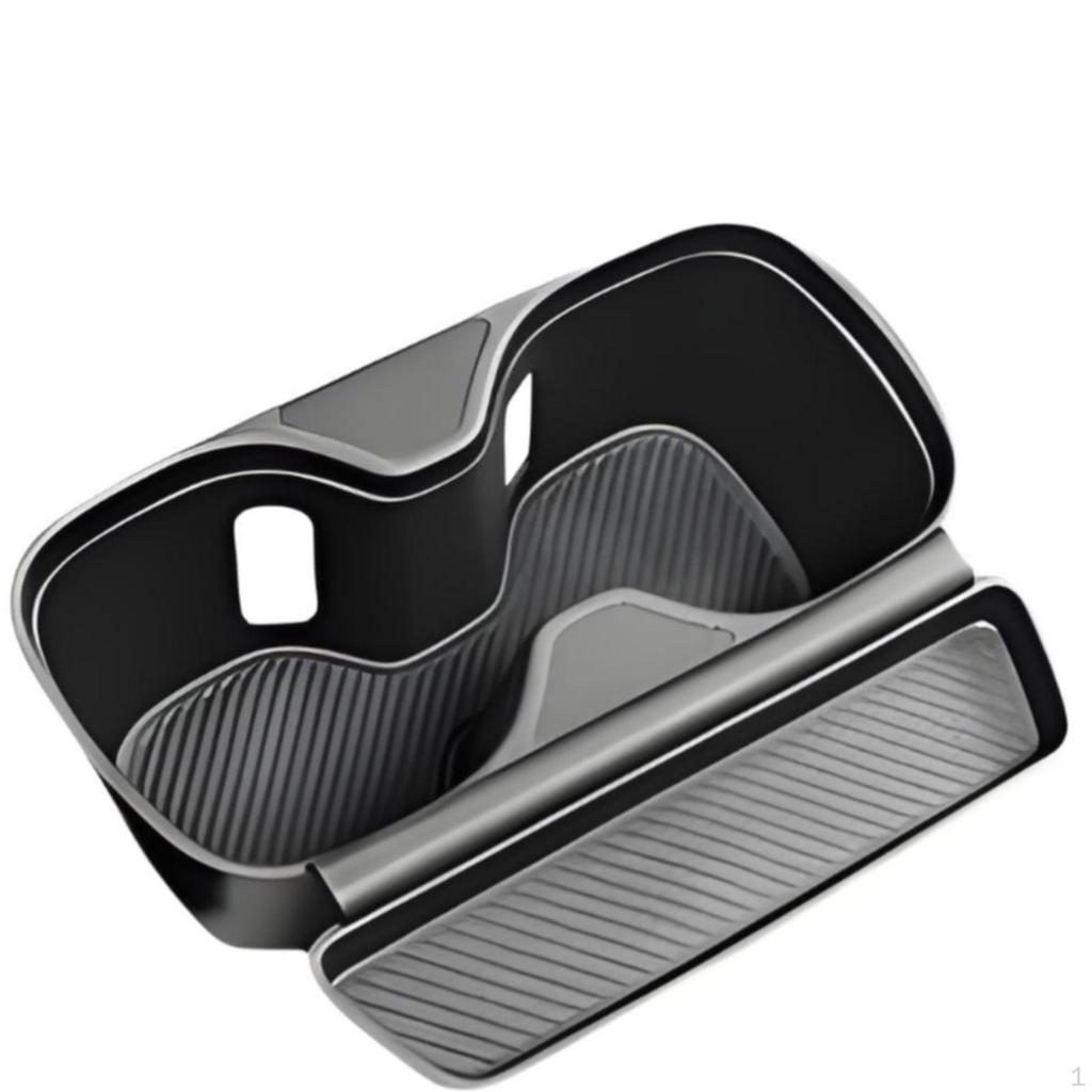 Center Console Organizer, Armrest Tray for 20232026 automobile SUV, sturdy ABS Black