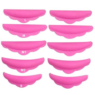10Pcs Silicone Eyelash Perming Pads Eyelash Extension Lamination Pad Lash Lifting Pads Reusable Eyelash Lifting Shield