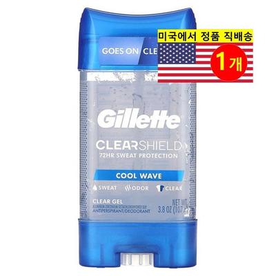 Αποσμητικό Gillette Clearshield Αντιιδρωτικό Cool Wave, 1 συσκευασία, 107 g