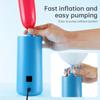 Mini Electric Balloon Pump Blower Machine with Press and Auto Inflate Balloon Anti-slip Air Pump for Helium Balloon All Balloon