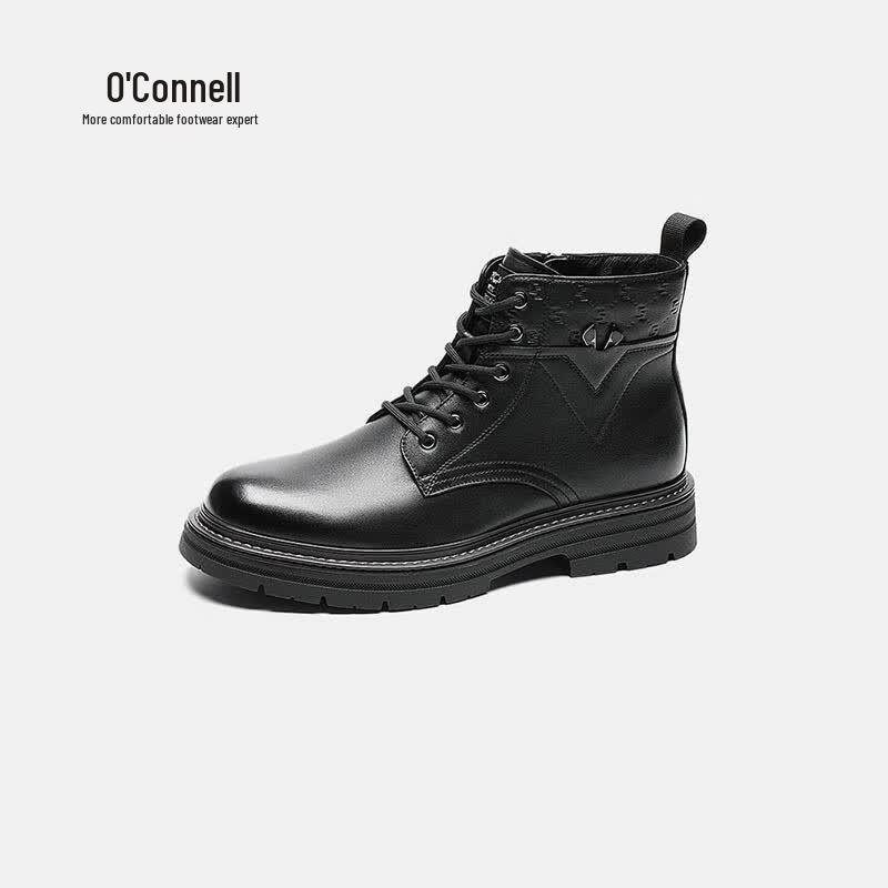 Aokang Men s Lace-up Martin Boots 38