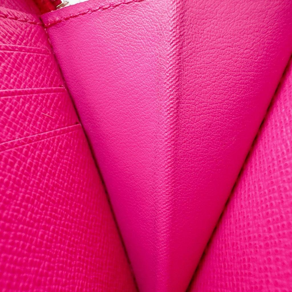 LOUIS VUITTON Epi Leather Long Wallet purse Epi Leather pink Women M82050 Used