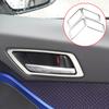 4Pcs Car Interior Door Handle Frame Cover Decoration Sticker Trim for Toyota C-HR CHR 2016-2025 Stainless Steel Accessories
