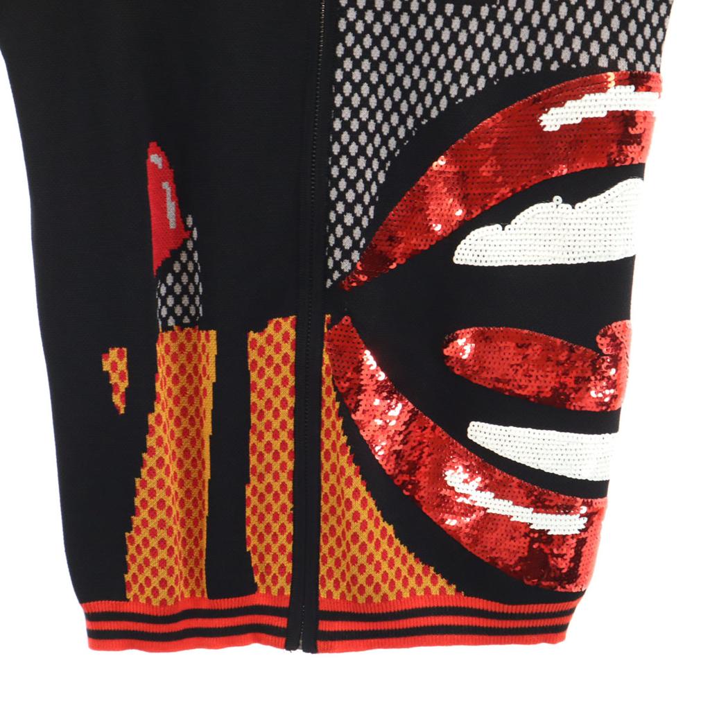 unused Desigual Knit jacket S black Women Used