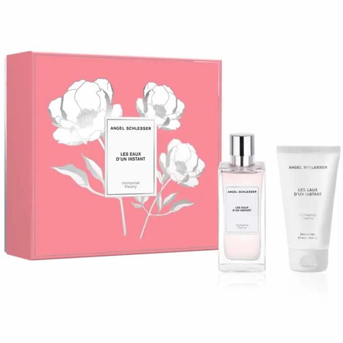Туалетная вода Angel Schlesser Immense Peony спрей 100 мл, набор из 2 предметов