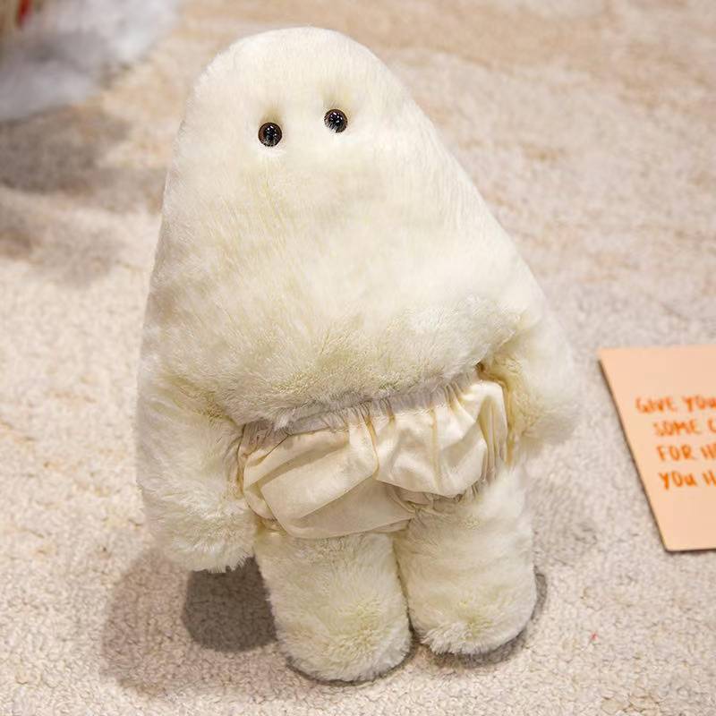 The Latest Cute Monster Doll In Pants Kawaii Stuffed Plush Toy Cartoon Anime Children'S Birthday Holiday Companion Gift